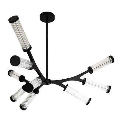 Потолочная светодиодная люстра Gerhort G61249/9BK CL  фото, kupilegko.ru