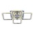 Потолочная светодиодная люстра Profit Light 18070/4 CHR  фото, kupilegko.ru