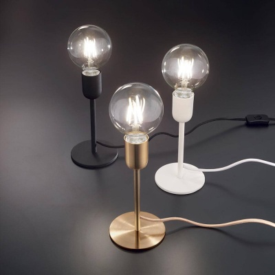 Настольная лампа Ideal Lux Microphone TL1 Nero 232485  фото, kupilegko.ru