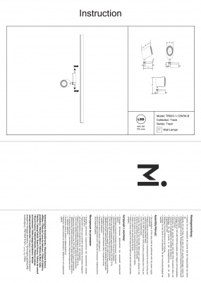 Трековые светильники Maytoni Track TR003-1-12W3K-B  фото, kupilegko.ru