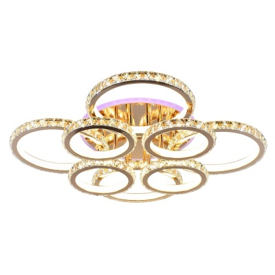 Потолочная светодиодная люстра Profit Light 8052/4+4 FGD  фото, kupilegko.ru