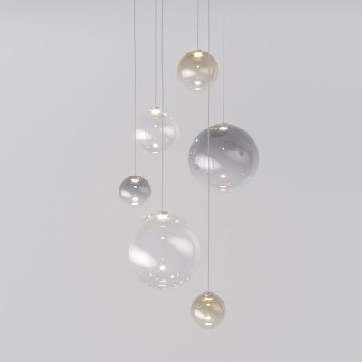 Подвесная светодиодная люстра Eurosvet 50230 Led  фото, kupilegko.ru