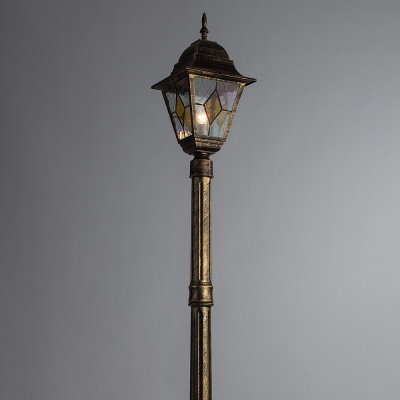 Столб фонарный уличный Arte Lamp BERLIN A1017PA-1BN  фото, kupilegko.ru