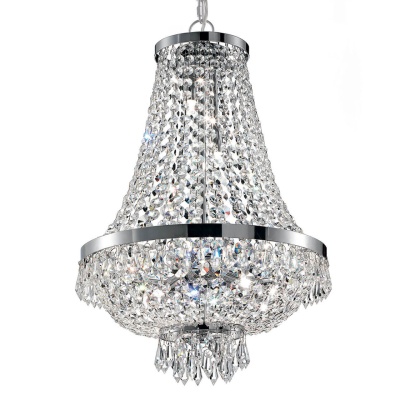 Подвесная люстра Ideal Lux Caesar SP9 Cromo 041827  фото, kupilegko.ru