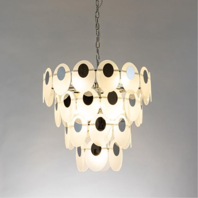 Подвесная люстра стеклянная Arte Lamp A4067LM-11CC  фото, kupilegko.ru