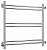 Полотенцесушитель водяной Стилье Версия-Б1 500х600 (2+2+2) П 16 00611-5060 AV  фото, kupilegko.ru