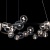 Подвесная люстра Loft IT Molecule 10023/1200  фото, kupilegko.ru