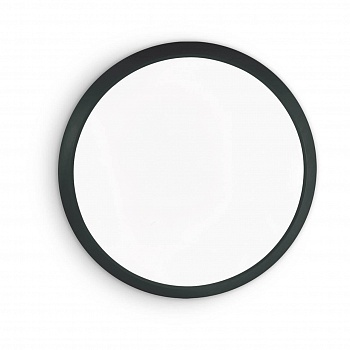 Настенно-потолочный светодиодный светильник Ideal Lux Gemma PL D40 Nero 252629  фото, kupilegko.ru