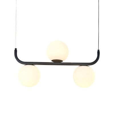 Подвесная светодиодная люстра Gerhort G61319/3BK  фото, kupilegko.ru