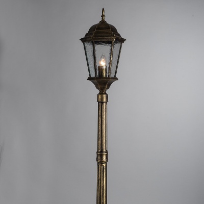 Столб фонарный уличный Arte Lamp GENOVA A1207PA-1BN  фото, kupilegko.ru