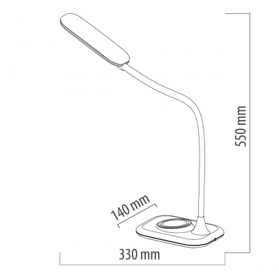 Настольная лампа De Markt Ракурс 631036601  фото, kupilegko.ru