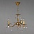 Подвесная люстра Ambiente Benisa 2226/3 AB Tear Drop  фото, kupilegko.ru