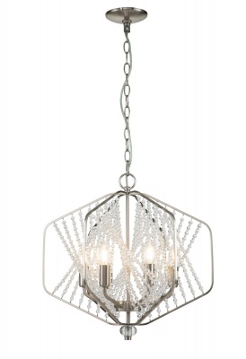 Подвесной светильник Indigo Ballo 12004/6P Nickel V000276  фото, kupilegko.ru