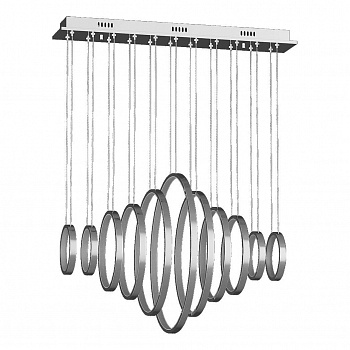 Подвесной светодиодный светильник DesignLed Anch Spring AD14036-11A-CH 002039  фото, kupilegko.ru