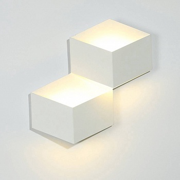 Настенный светодиодный светильник DesignLed GW Palmira GW-1101-2-6-WH-WW 003281  фото, kupilegko.ru