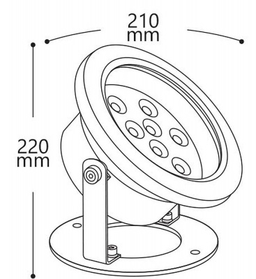 Прожектор уличный Feron 32039  фото, kupilegko.ru