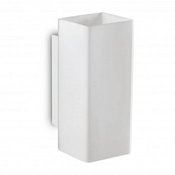 Настенный светильник Ideal Lux Paul AP2 Square Bianco 231129  фото, kupilegko.ru