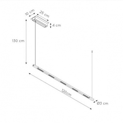 Подвесной светодиодный светильник Lucide Izak 23451/30/30  фото, kupilegko.ru