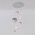 Подвесная светодиодная люстра Eurosvet 50230 Led  фото, kupilegko.ru