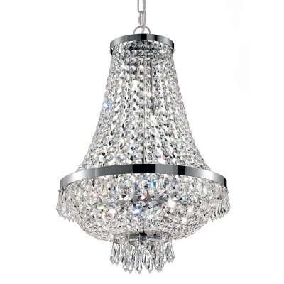 Подвесная люстра Ideal Lux Caesar SP6 Cromo 033532  фото, kupilegko.ru