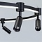 Подвесная светодиодная люстра Arte Lamp A2186SP-1BK  фото, kupilegko.ru