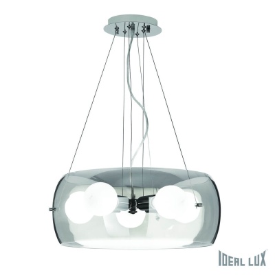 Подвесная люстра Ideal Lux Audi-10 SP5 Trasparente 016863  фото, kupilegko.ru