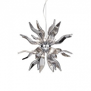 Подвесной светильник Ideal Lux Leaves SP12 Fume 112251  фото, kupilegko.ru