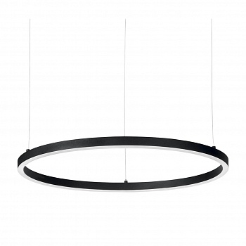 Подвесной светодиодный светильник Ideal Lux Oracle Slim D70 Nero 229515  фото, kupilegko.ru