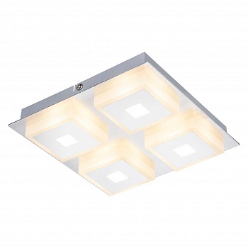 Потолочный светодиодный светильник Globo Quadralla 41111-4  фото, kupilegko.ru
