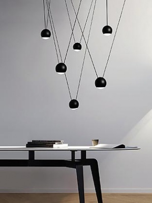 Подвесной светодиодный светильник Italline IT03-1424 black  фото, kupilegko.ru