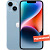Смартфон, мобильный телефон Apple iPhone 14 256GB Голубой Dual Sim уцененный товар (для других стран)  фото, kupilegko.ru