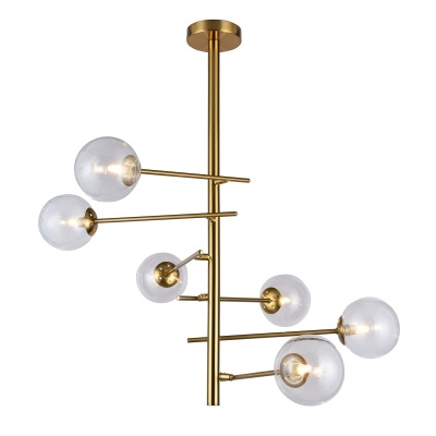 Подвесная люстра Gerhort G91035/6BRS CL  фото, kupilegko.ru