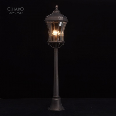 Столб фонарный уличный Chiaro Шато 800040203  фото, kupilegko.ru
