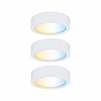 Мебельный светодиодный светильник Paulmann Clever Connect Disc 99975 (+мебельные)  фото, kupilegko.ru