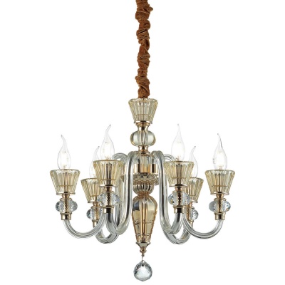 Подвесная люстра Ideal Lux Strauss SP6 140605  фото, kupilegko.ru