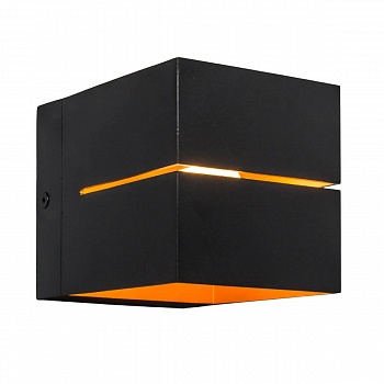 Настенный светильник Zumaline Transfer wl 2 black 91067  фото, kupilegko.ru