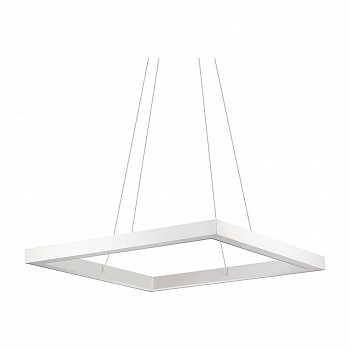 Подвесной светодиодный светильник Ideal Lux Oracle D70 Square Bianco 245706  фото, kupilegko.ru