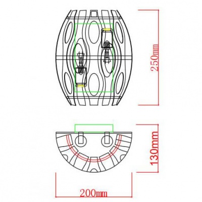 Настенный светильник Rivoli Mitzi 4079-402 Б0047920  фото, kupilegko.ru