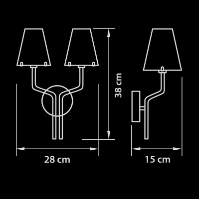 Бра, светильник настенный накладной Lightstar 758622  фото, kupilegko.ru
