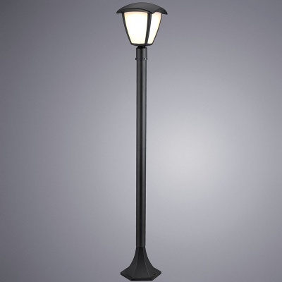 Столб фонарный уличный Arte Lamp Savanna A2209PA-1BK  фото, kupilegko.ru