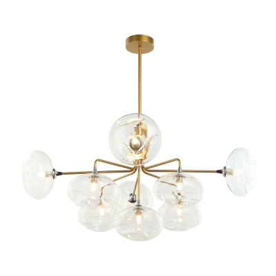 Подвесная люстра Gerhort G31124/9GD CL  фото, kupilegko.ru