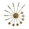 Потолочная светодиодная люстра Loft IT 10164L Gold  фото, kupilegko.ru