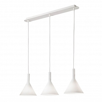 Подвесной светильник Ideal Lux Cocktail SP3 Bianco 074245  фото, kupilegko.ru