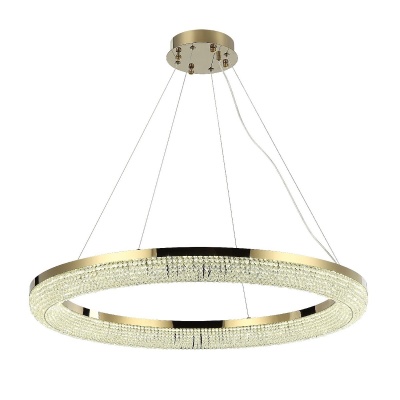 Подвесная светодиодная люстра Gerhort G21126/1A BRS CL  фото, kupilegko.ru