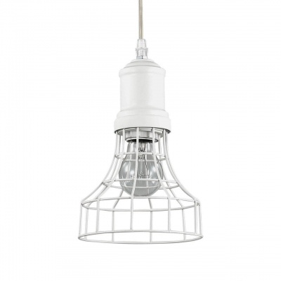 Подвесной светильник Ideal Lux Cage SP1 Plate 122632  фото, kupilegko.ru