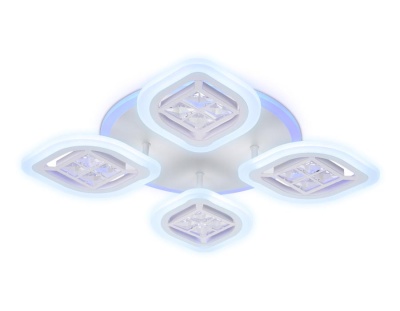 Потолочная светодиодная люстра Ambrella light FA280  фото, kupilegko.ru