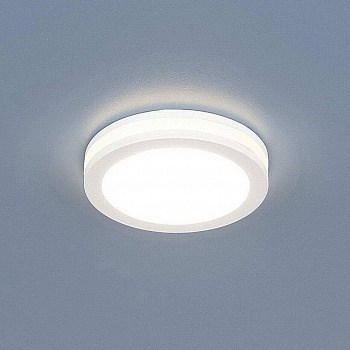 Встраиваемый светодиодный светильник Elektrostandard DSKR80 5W 3300K 4690389056703  фото, kupilegko.ru