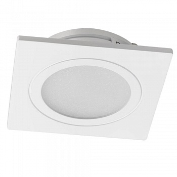 Мебельный светодиодный светильник Arlight LTM-S60x60WH-Frost 3W Day White 110deg 020764 (+мебельные)  фото, kupilegko.ru