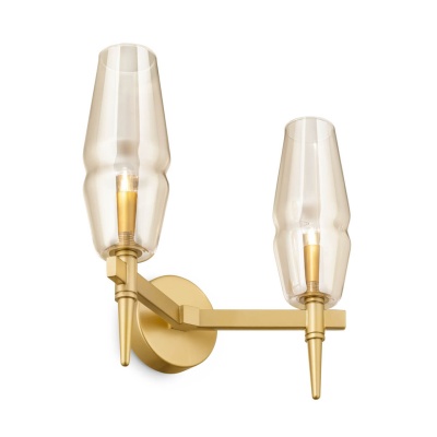 Бра, светильник настенный накладной Maytoni H002WL-02G  фото, kupilegko.ru