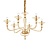 Подвесная люстра Ideal Lux Danieli SP6 Ambra 159942  фото, kupilegko.ru
